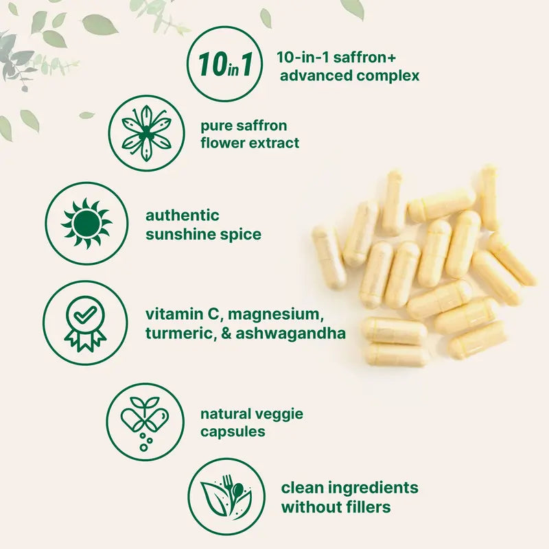 Elevante™ - Azafrán+ Vitaminas Avanzadas