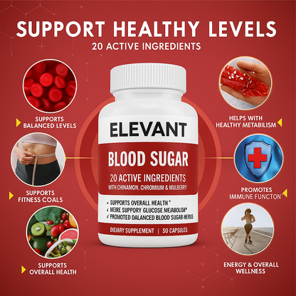 Elevante™ - Vitaminas Para el Azúcar Alta en la Sangre