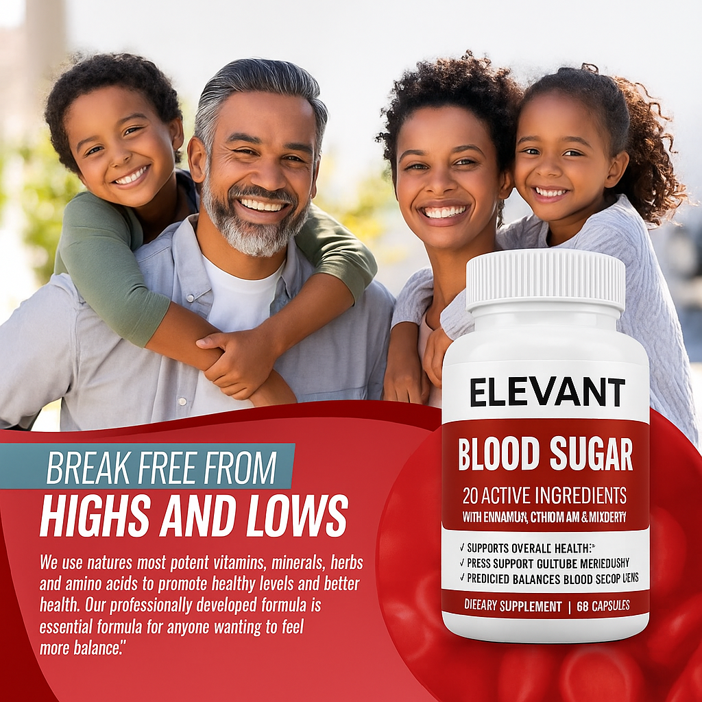 Elevante™ - Vitaminas Para el Azúcar Alta en la Sangre