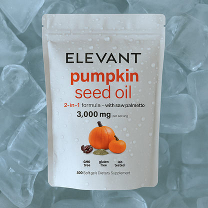 Elevante™ - Aceite de semilla de calabaza orgánico (cápsulas blandas)