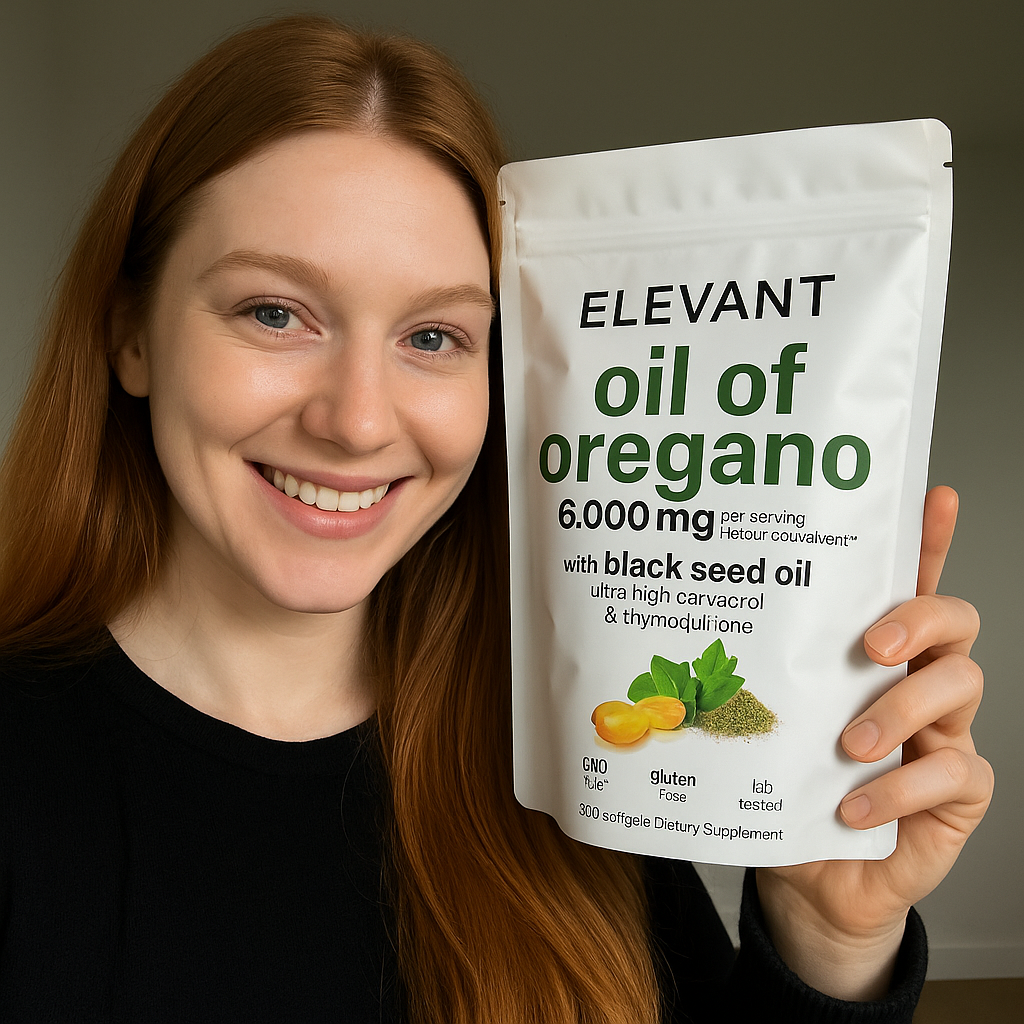 Elevante™ - Aceite de Orégano con Aceite de Semilla Negra