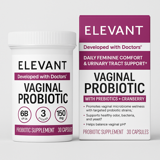 Elevante™ - Probiótico Vaginal con Prebióticos y Arándano
