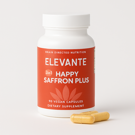 Elevante™ - Azafrán Feliz Plus | Fórmula premium para el estado de ánimo y el bienestar