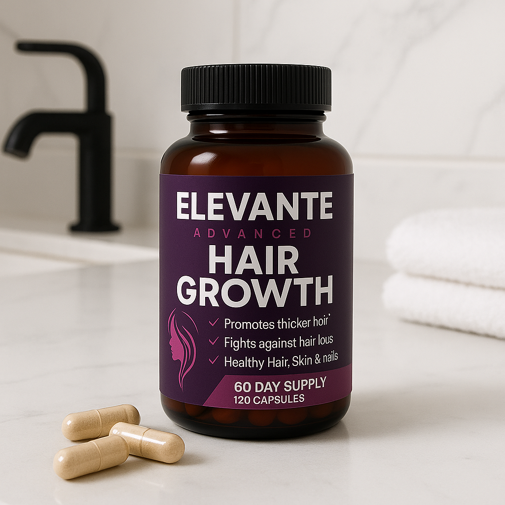 Elevante™ - Vitaminas Capilares Premium