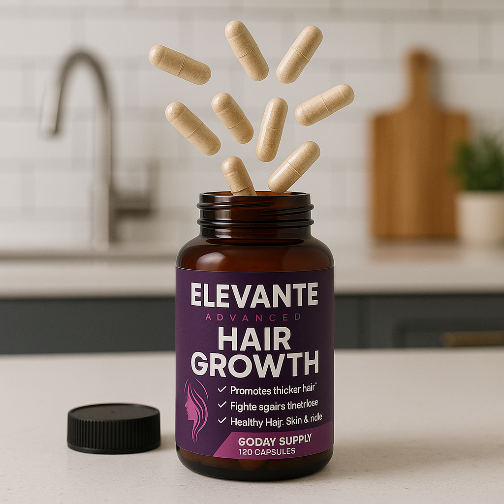 Elevante™ - Vitaminas Capilares Premium
