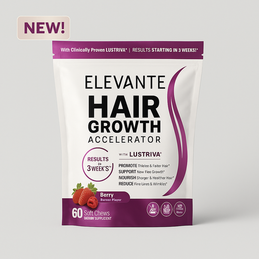 Elevante™ - Masticables blandos para el crecimiento avanzado del cabello