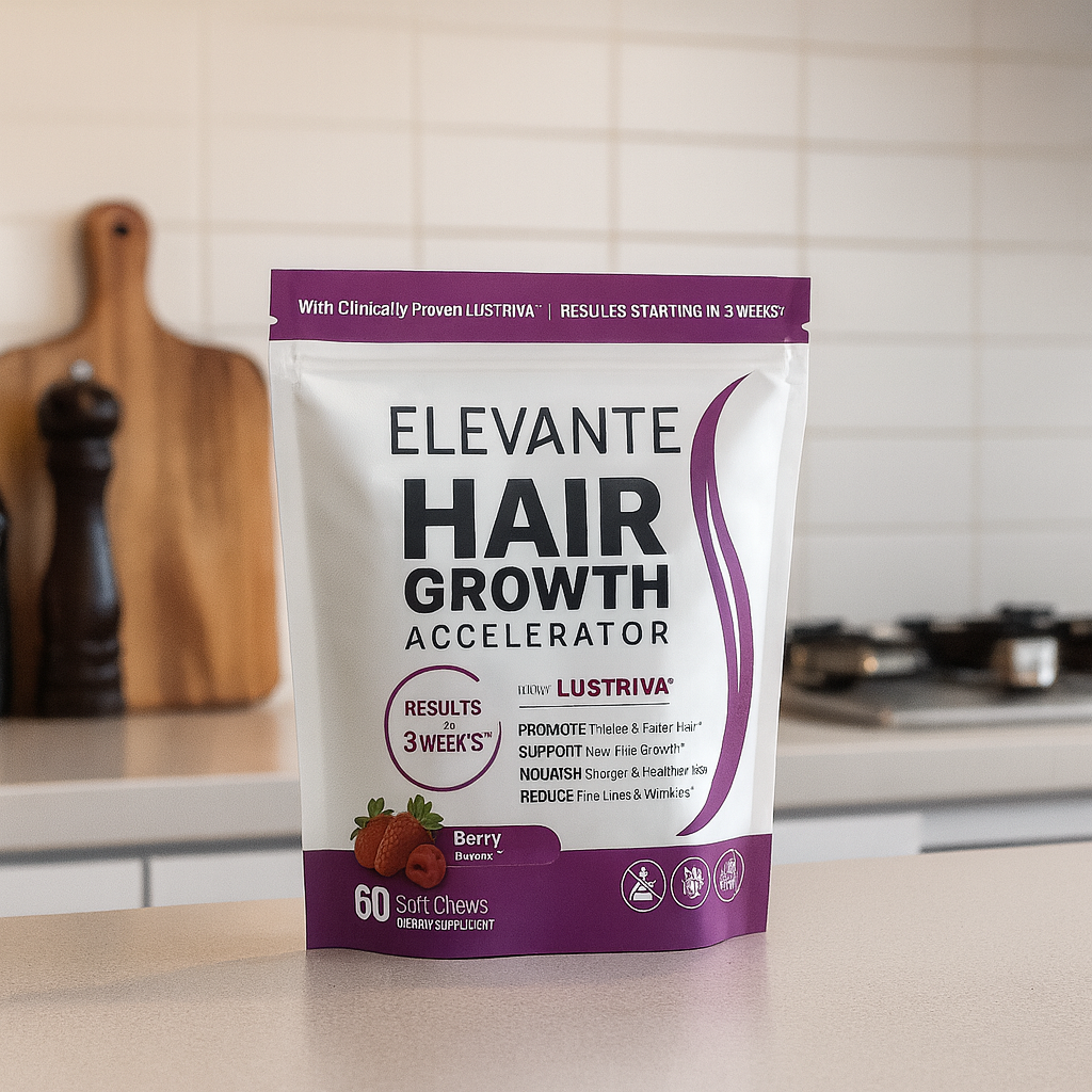 Elevante™ - Masticables blandos para el crecimiento avanzado del cabello