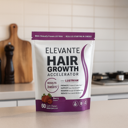 Elevante™ - Masticables blandos para el crecimiento avanzado del cabello