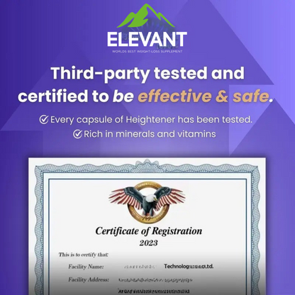 Elevante™ - Potenciador natural del crecimiento en altura