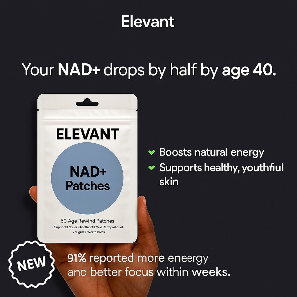 Elevante™ - Parches antienvejecimiento (NAD+)