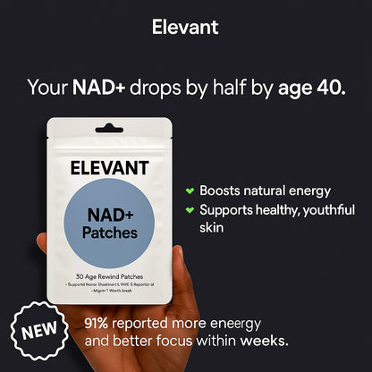 Elevante™ - Parches antienvejecimiento (NAD+)